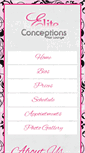 Mobile Screenshot of eliteconceptionshl.com